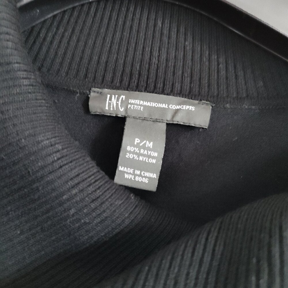 Inc Ornamental Zip Collar Sweater - Picture 3 of 3